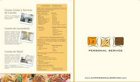 AM Personal Service Brochure Design